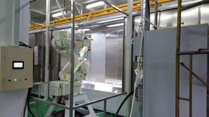 Metallpulverbeschichtungsmaschine